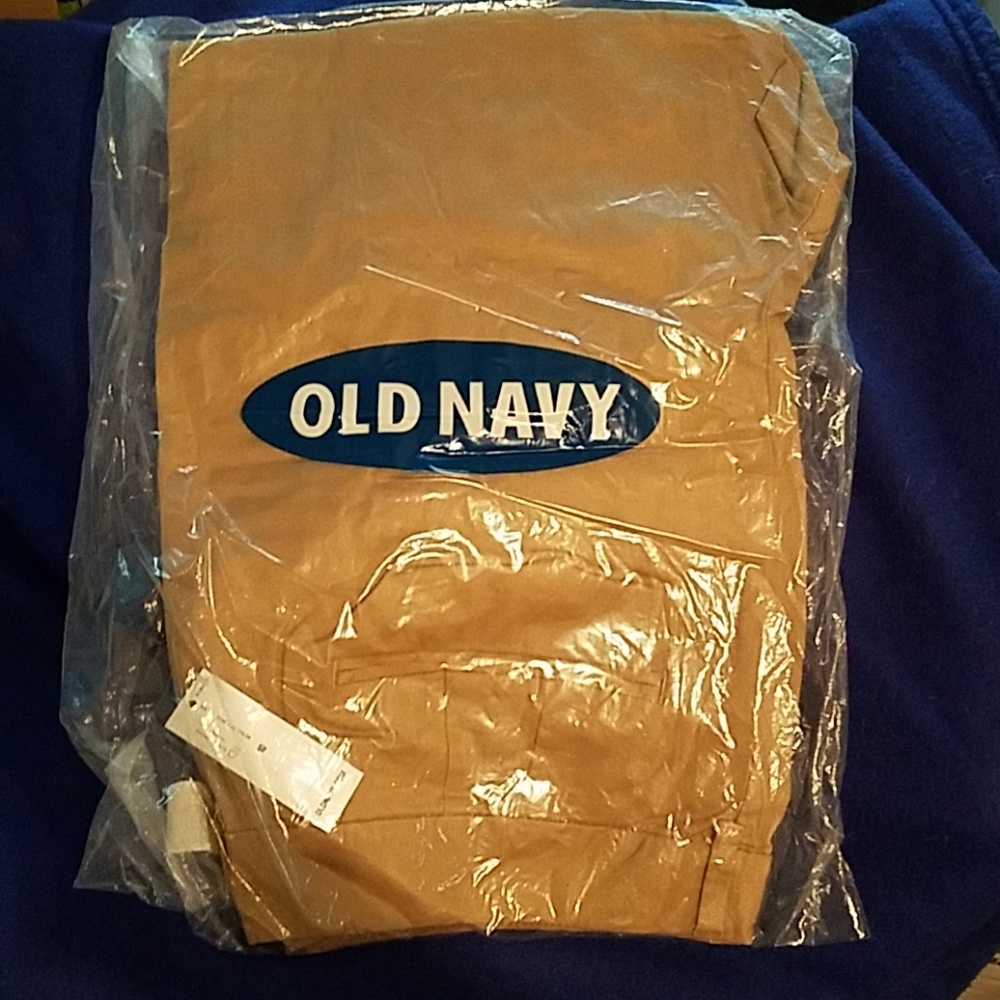 Old Navy's Dark tan khaki pants size 10
